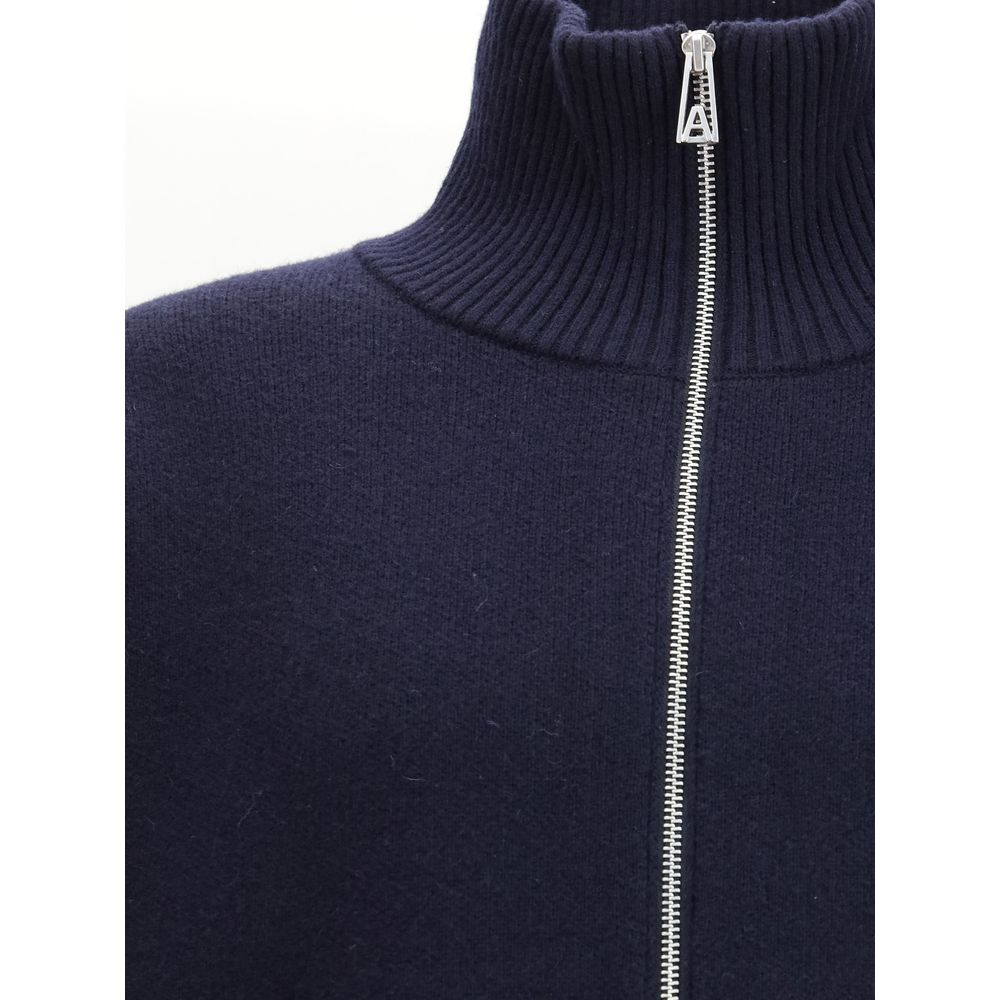 Axel Arigato Men's Regular Fit Wool & Nylon Sweatshirt - Blue