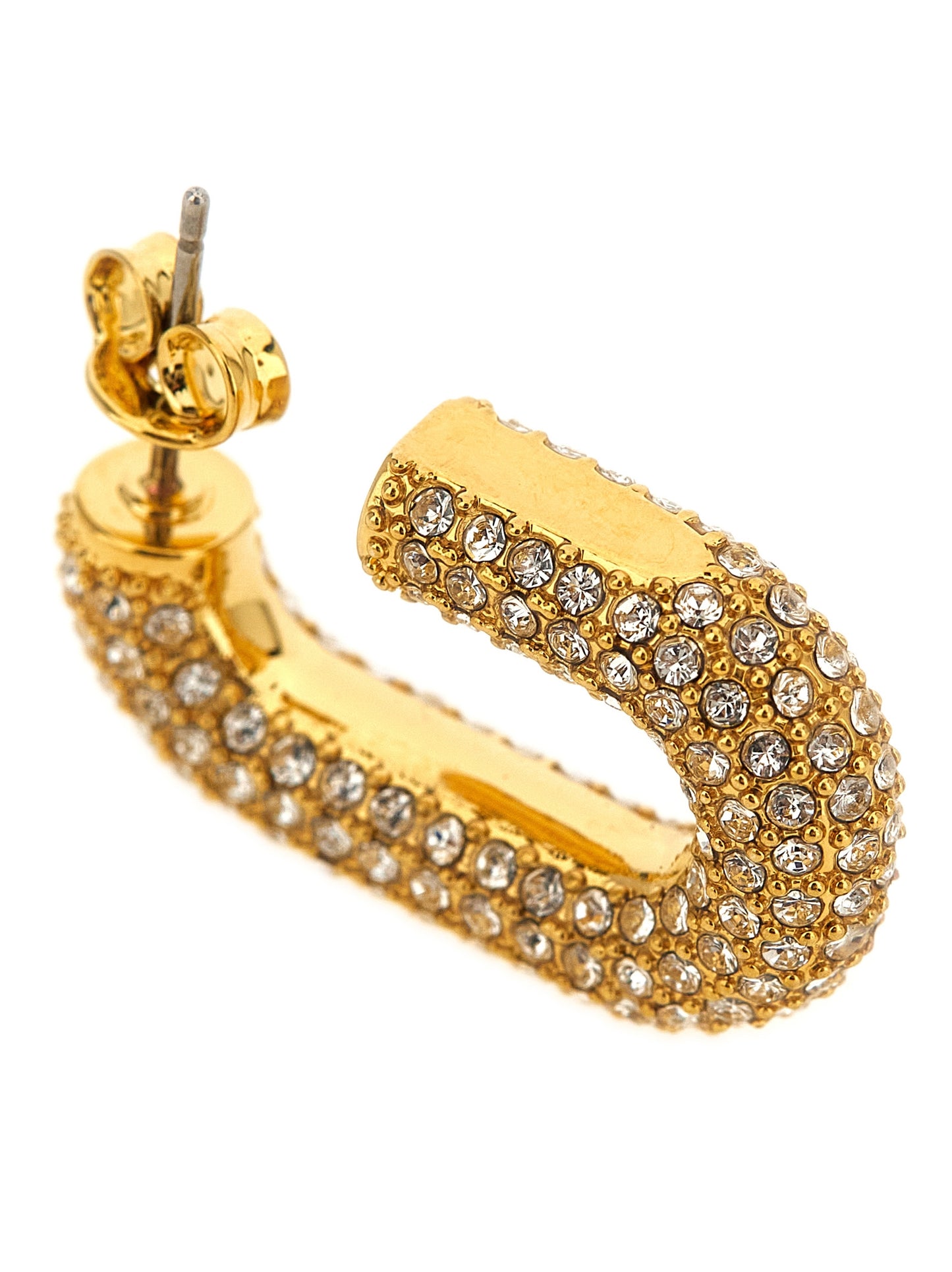 Paco Rabanne Gold Brass Earrings