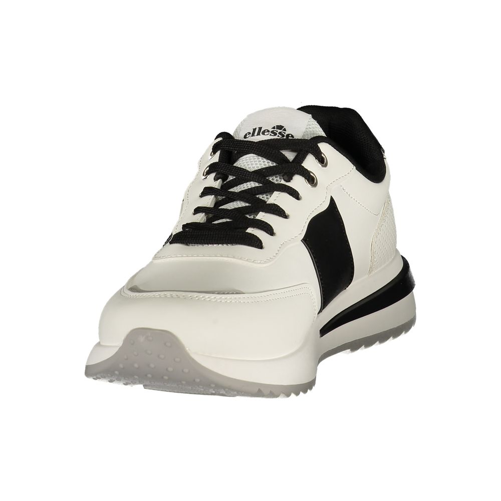 Ellesse White Polyurethane Men's Sneaker