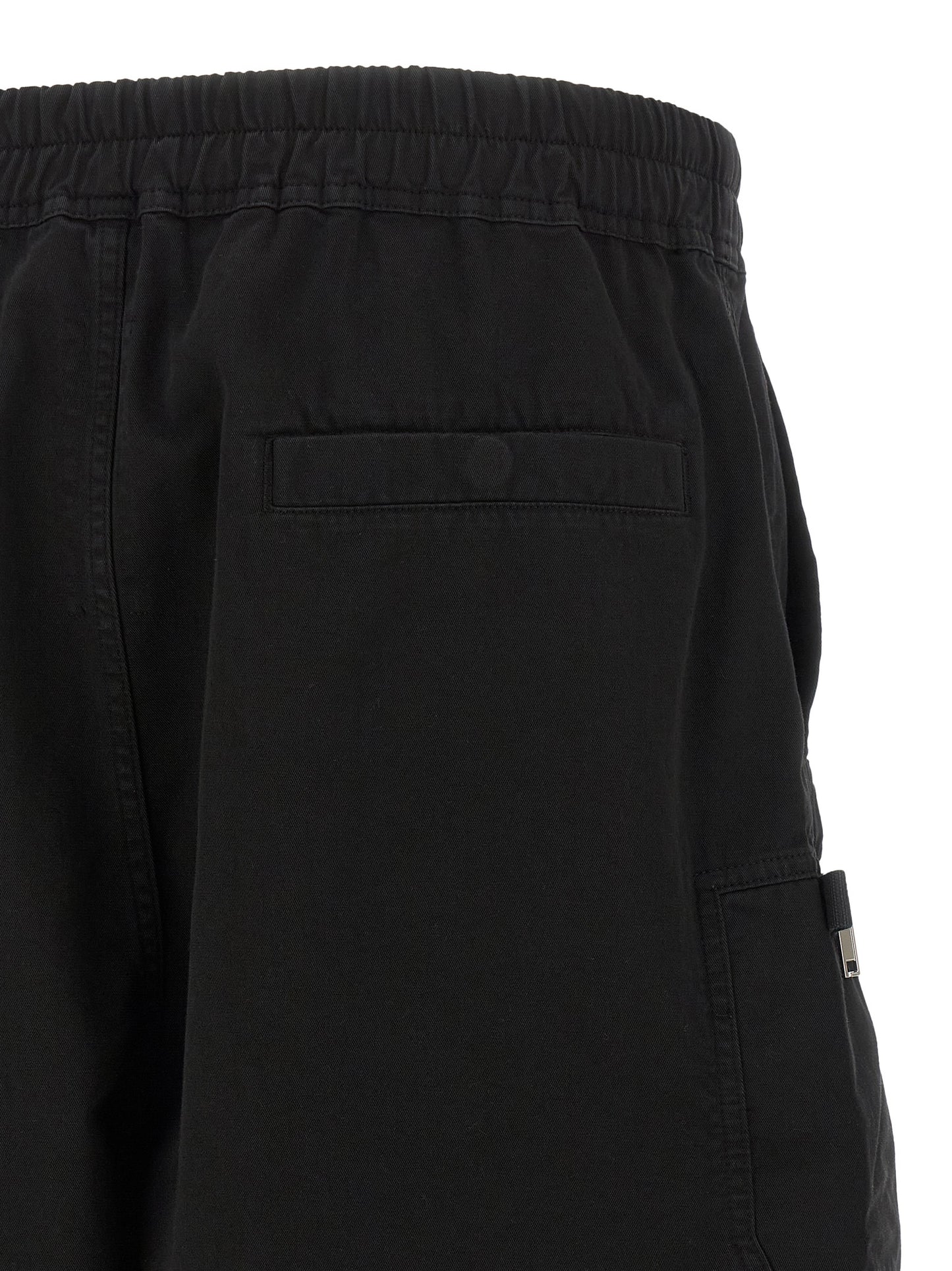 DRKSHDW Black Cotton Bermuda Shorts