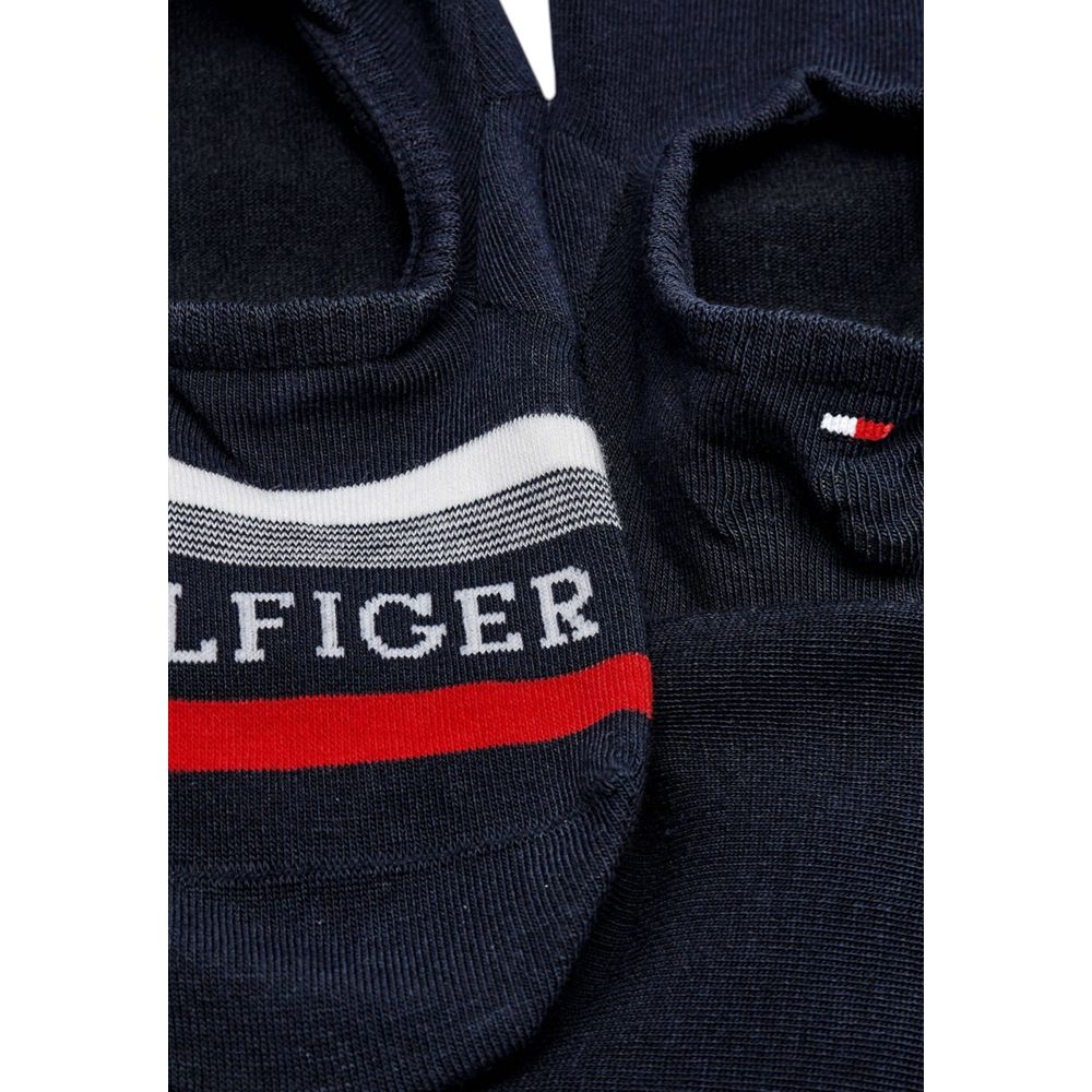 Tommy Hilfiger Men's Stretch Cotton & Polyamide Socks - Blue