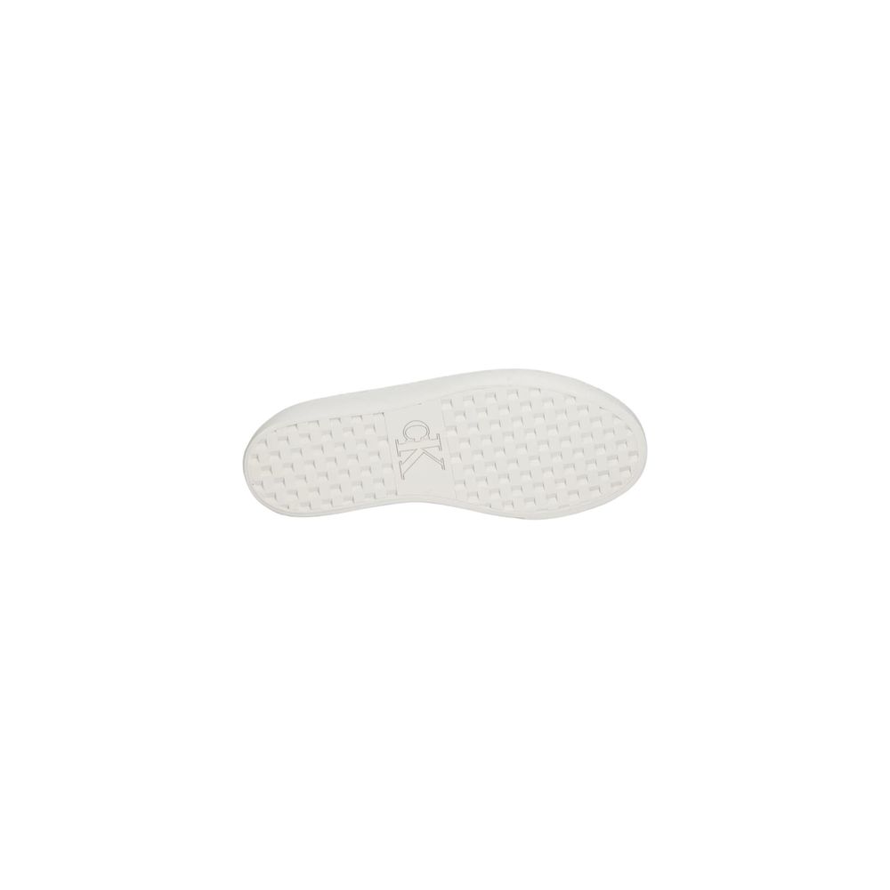 Calvin Klein Jeans Women's Casual Leather & Rubber Sneakers - White
