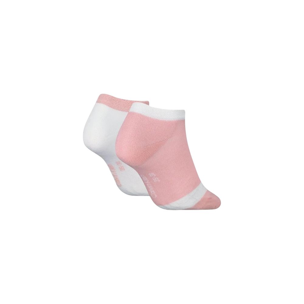 Calvin Klein Jeans Women's Stretch Poly Cotton Socks - White