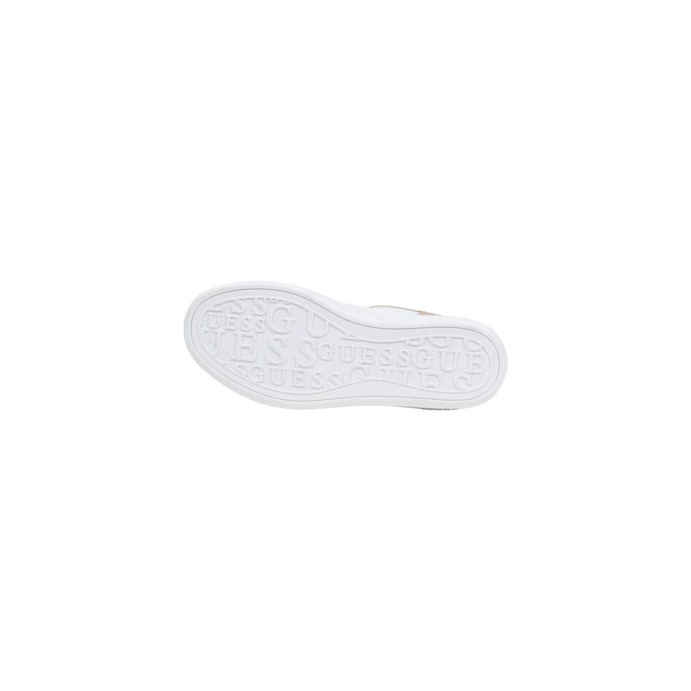 Guess Women's Low Top Polyethylene & Polyurethane Sneakers - Beige