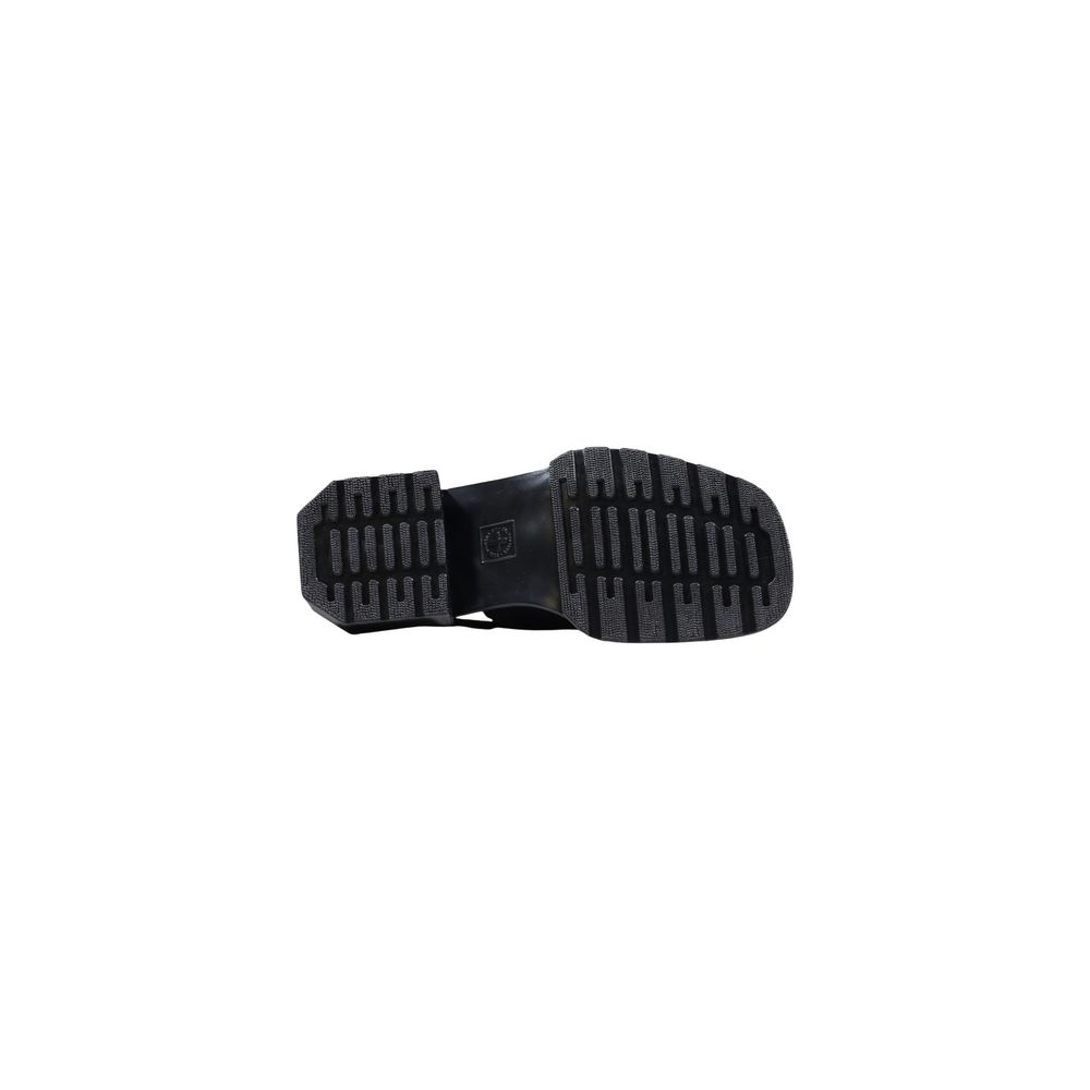 Dr. Martens Women's Leather Mules Sandals Flat Shoes - Black