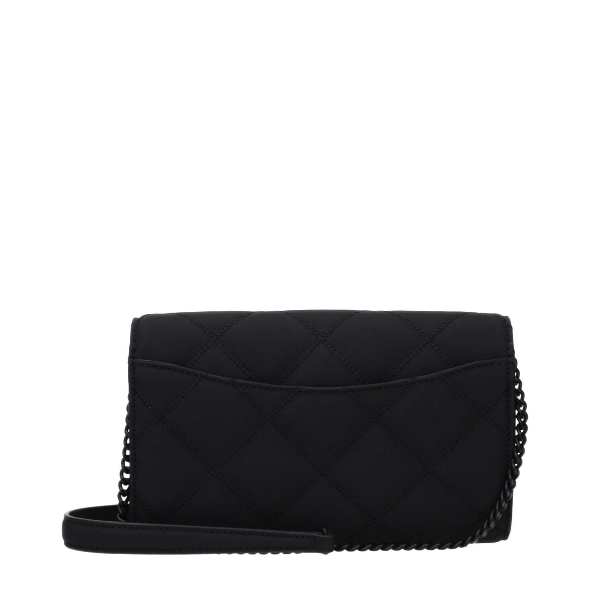Tory Burch Leather Clutch Handbag - Black