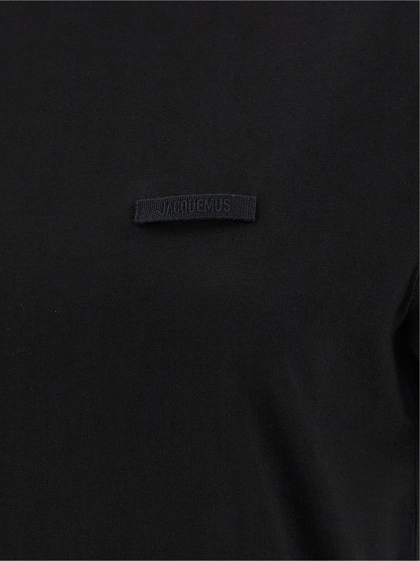 Jacquemus Black Cotton T-Shirt