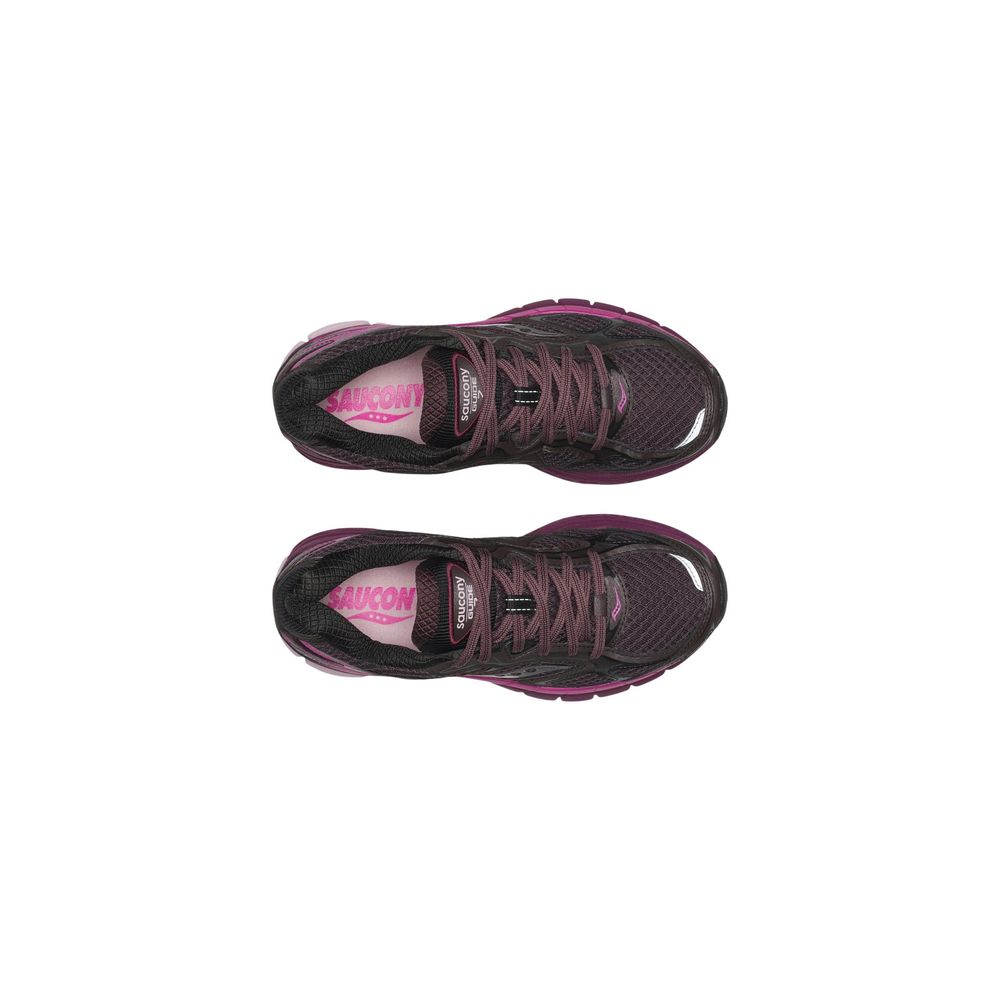 Saucony Women's Athletic Synthetic Sneakers - Purple Patterned