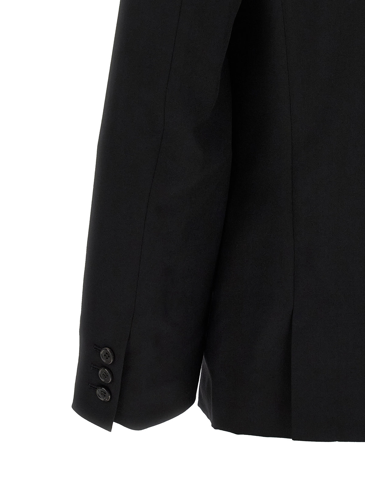 Comme Des Garçons Japanese Men's Wool Blazer - Black