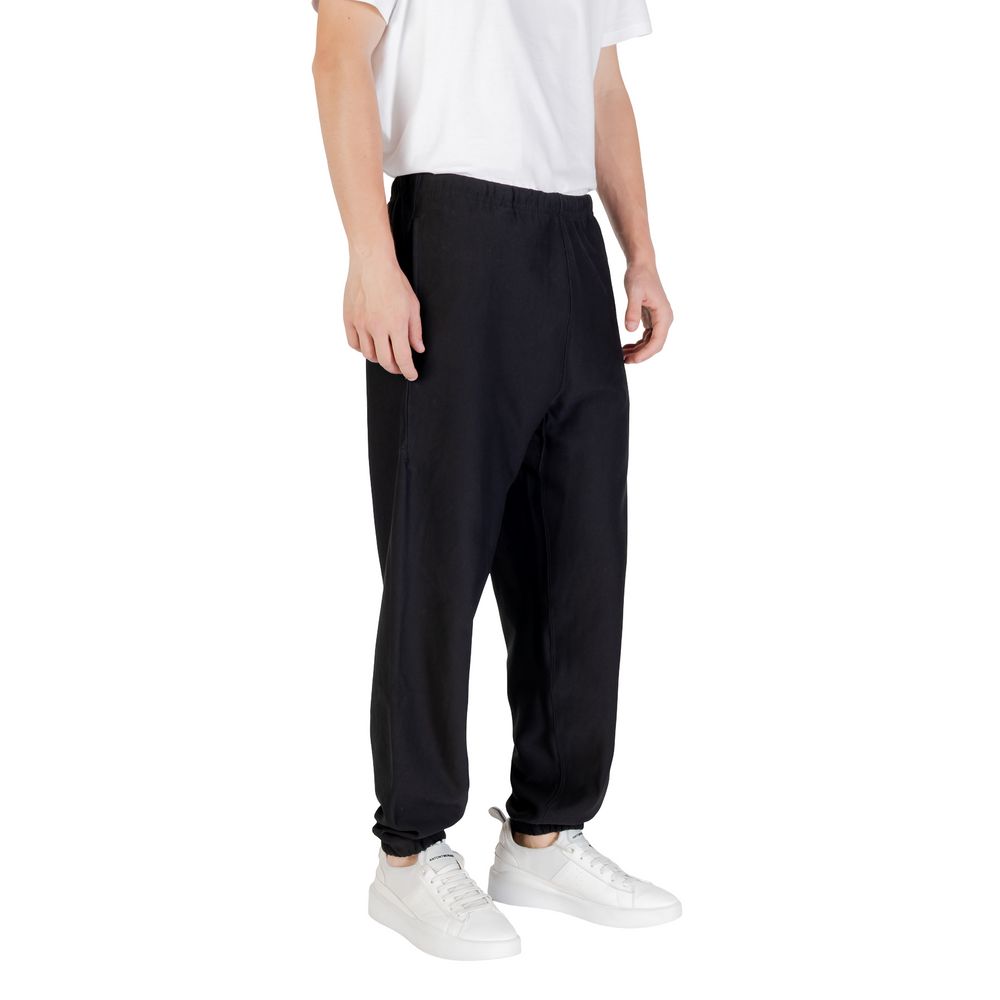 Calvin Klein Jeans Men's Polyester Cotton Terry Cloth Jogger Sweatpants - Black