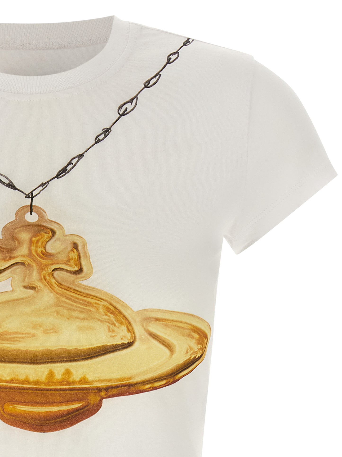 Vivienne Westwood White Cotton T-Shirt