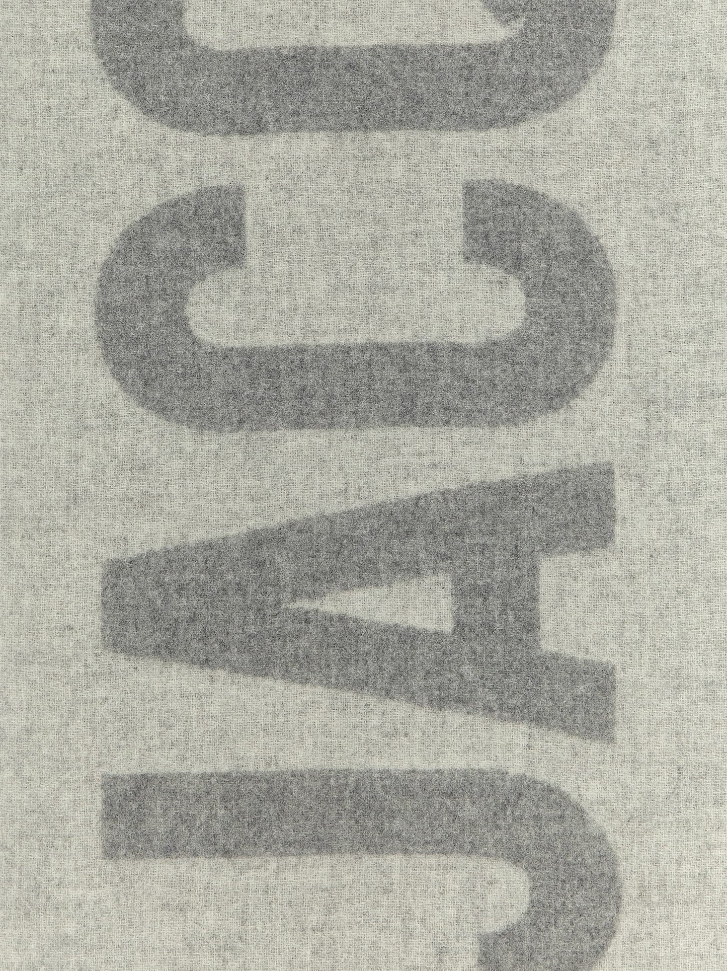 Jacquemus Gray Wool Foulard