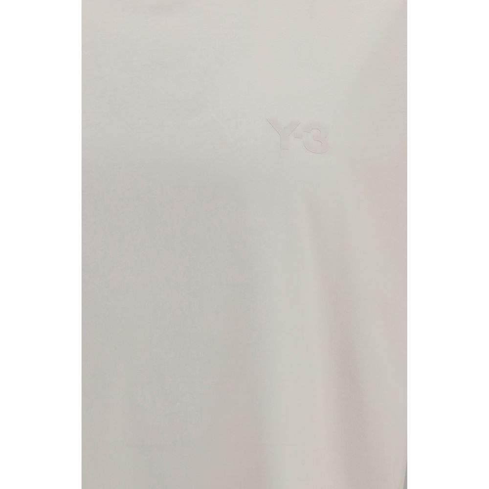 Y-3 Men's Relaxed Fit Regular Short-Sleeve Cotton Activewear T-Shirt - Gradient White Striped