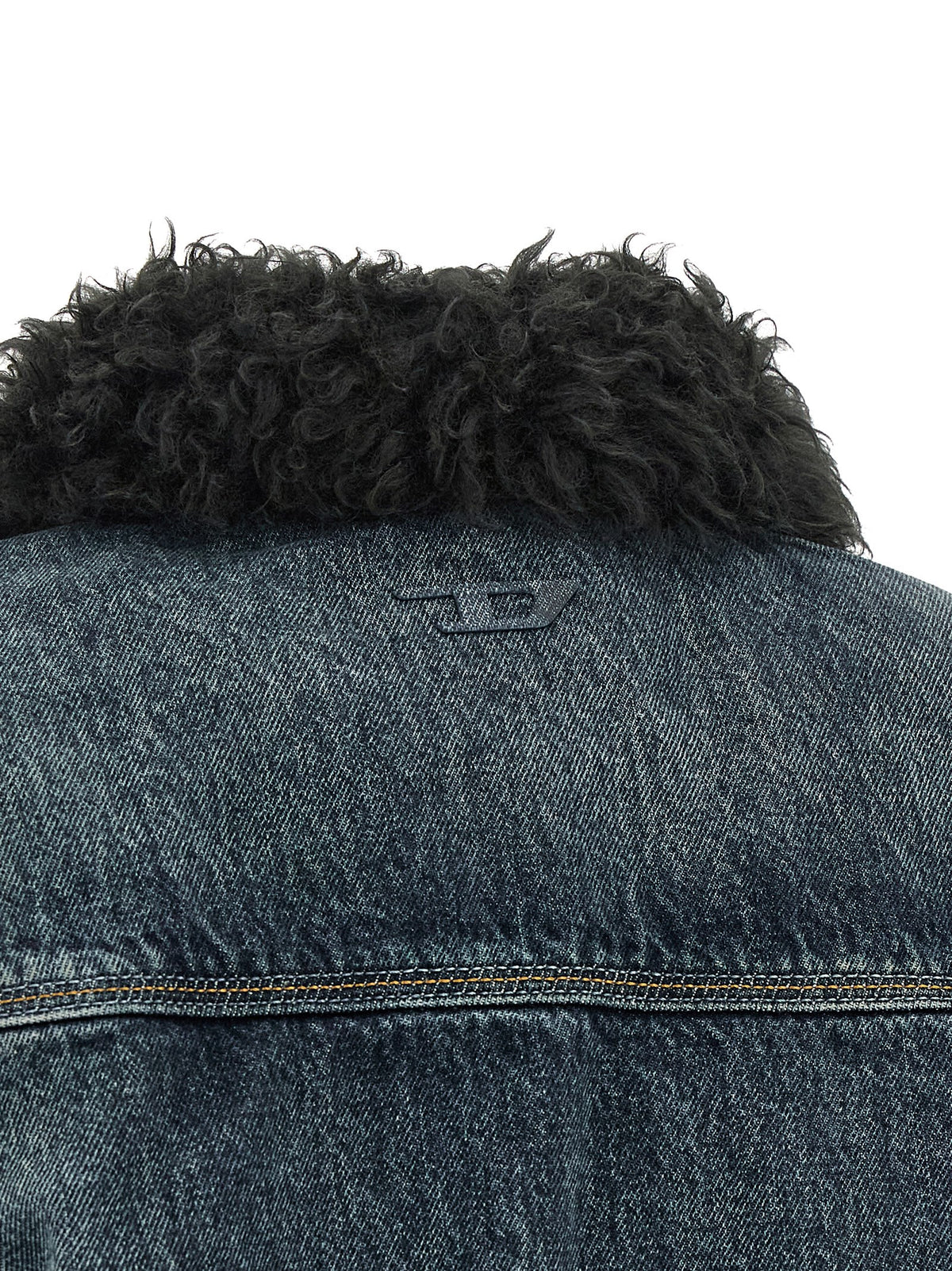 Diesel Blue Cotton Denim Jacket