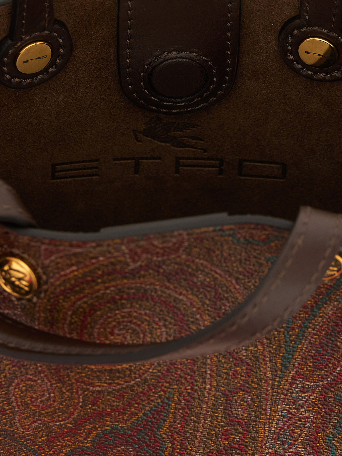 Etro Multicolor Cotton Tote Bag