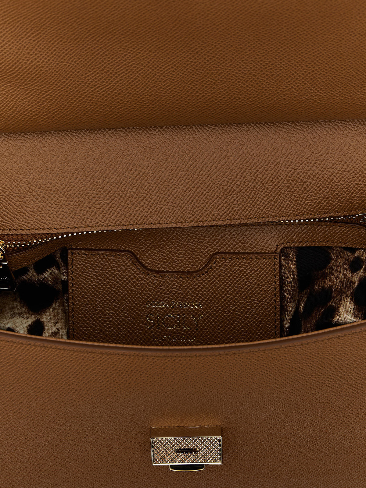 Dolce & Gabbana Brown Calfskin Handbag