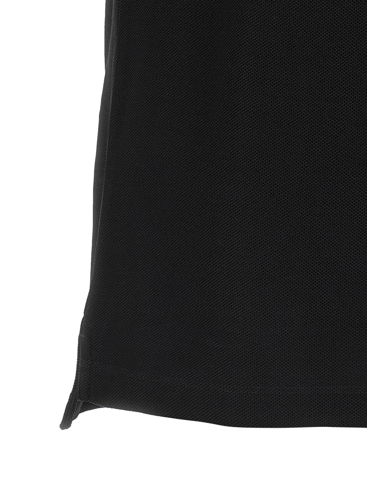 Burberry Black Cotton Polo Shirt
