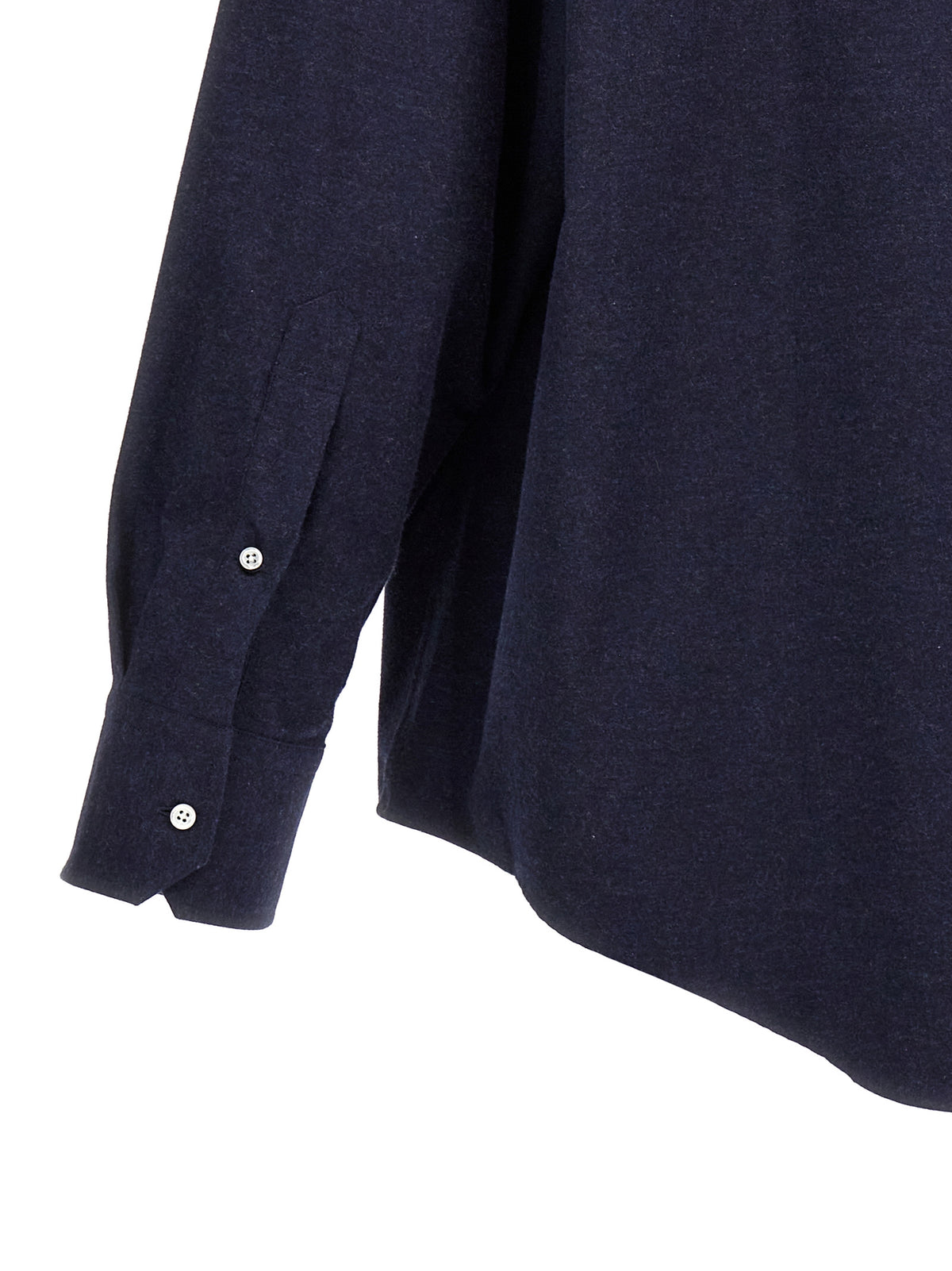Thom Browne Blue Cotton Blouse