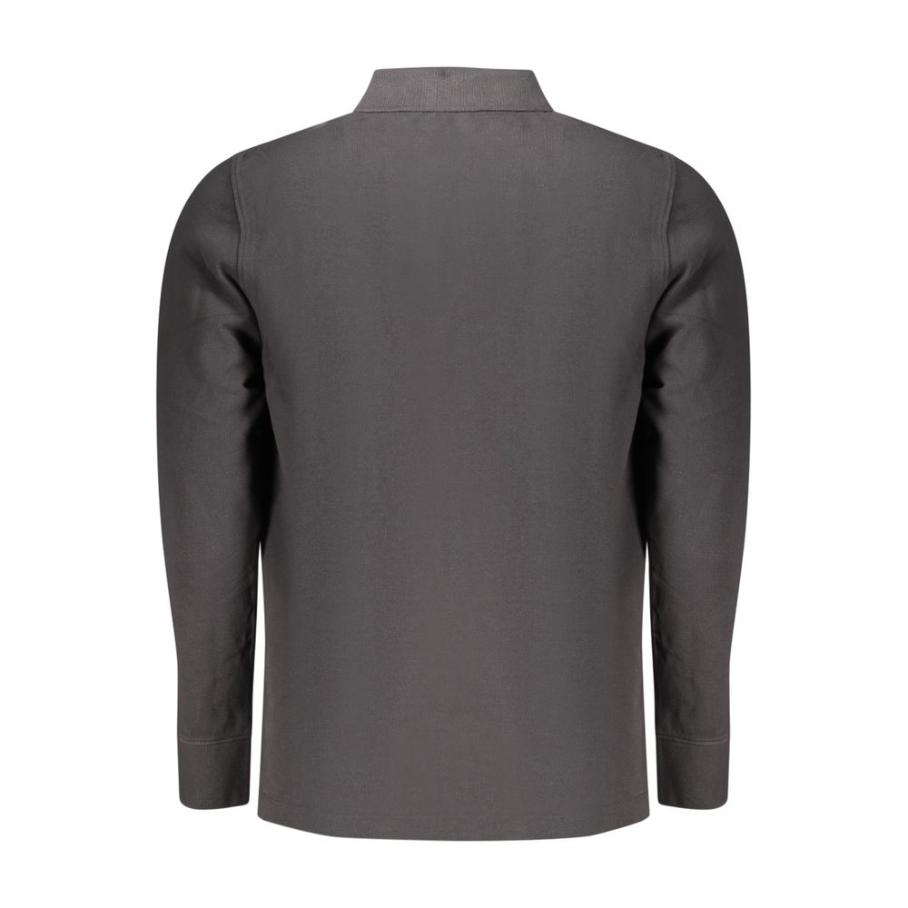 Timberland Black Cotton Polo Shirt
