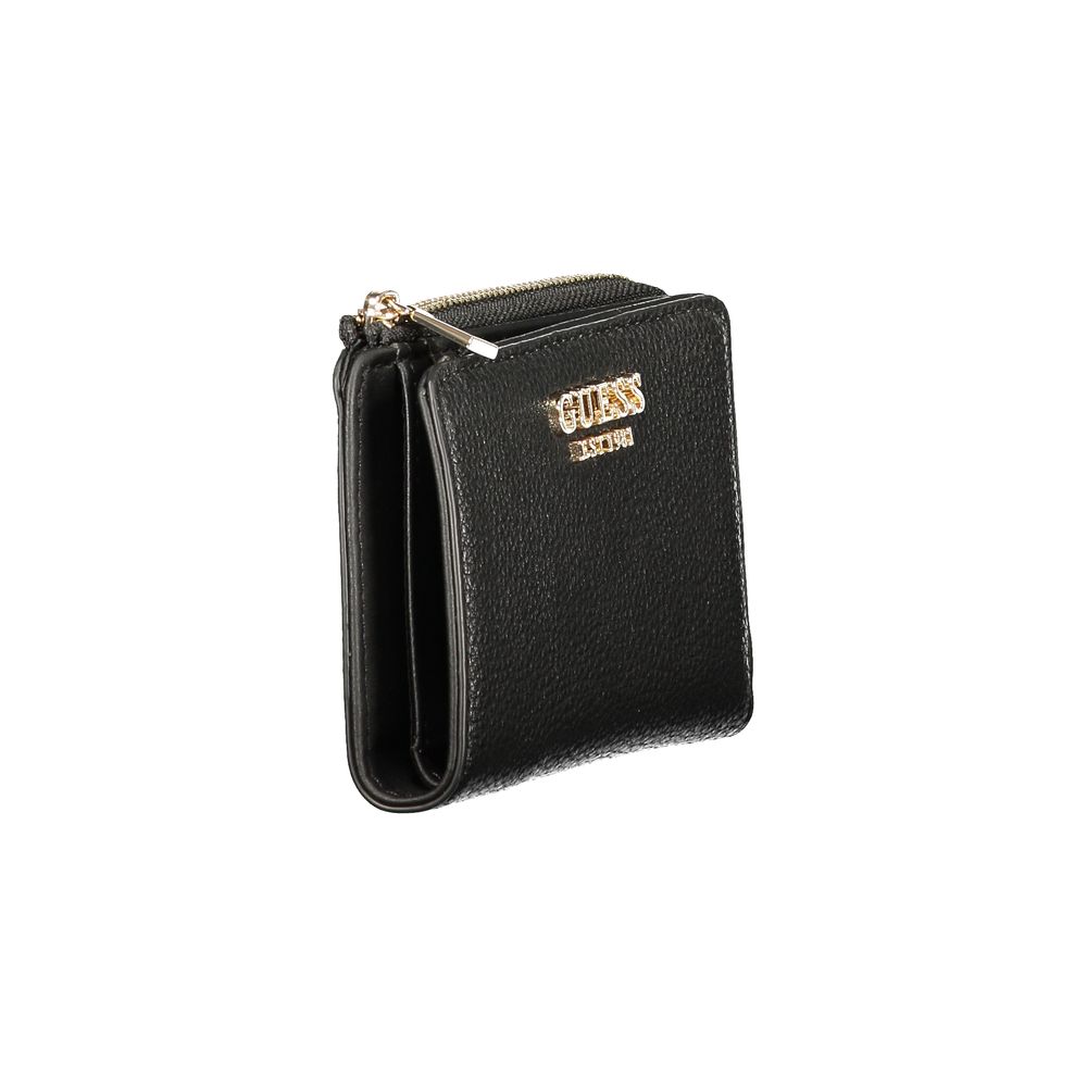 Guess Jeans Black Polyethylene Wallet