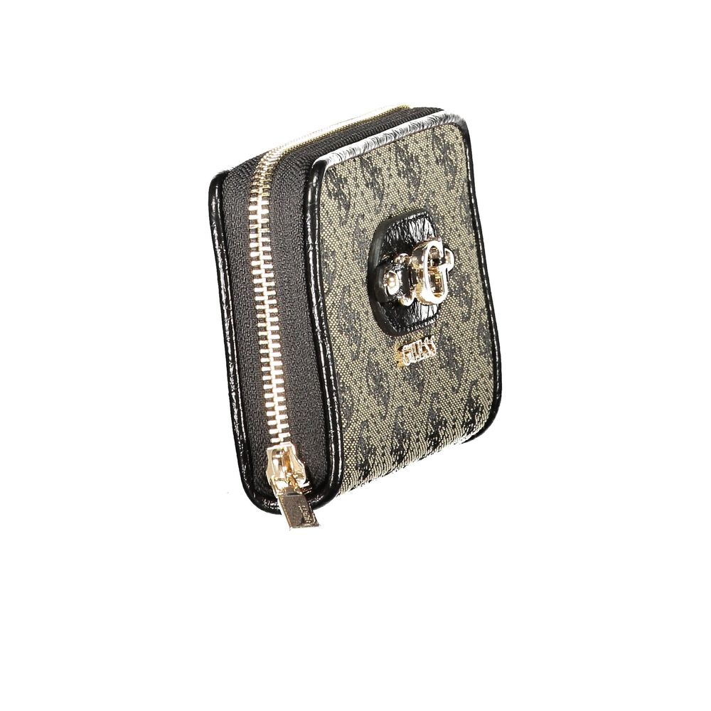 Guess Jeans Black Polyester Wallet