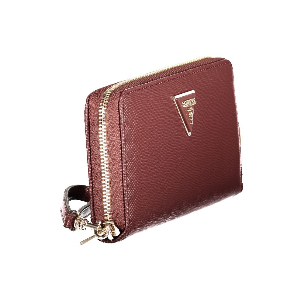 Guess Jeans Brown Polyethylene Wallet