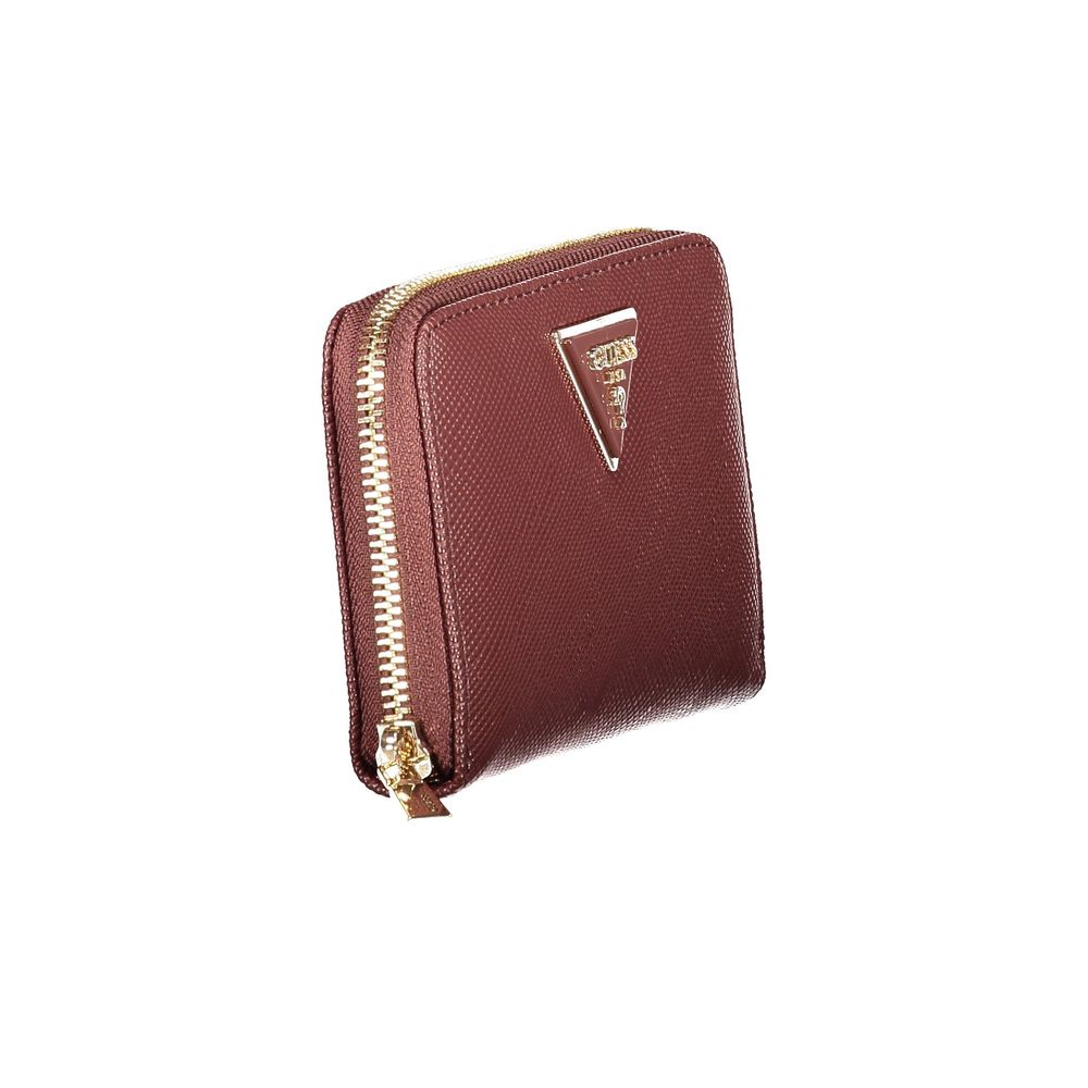 Guess Jeans Brown Polyethylene Wallet
