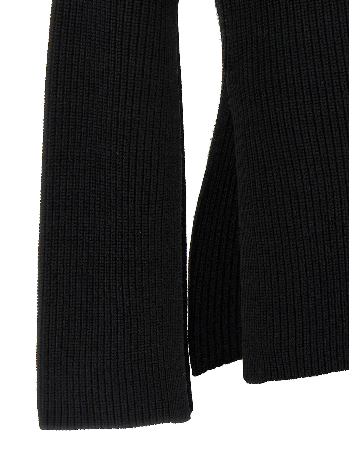 TOTEME Black Wool Cardigan