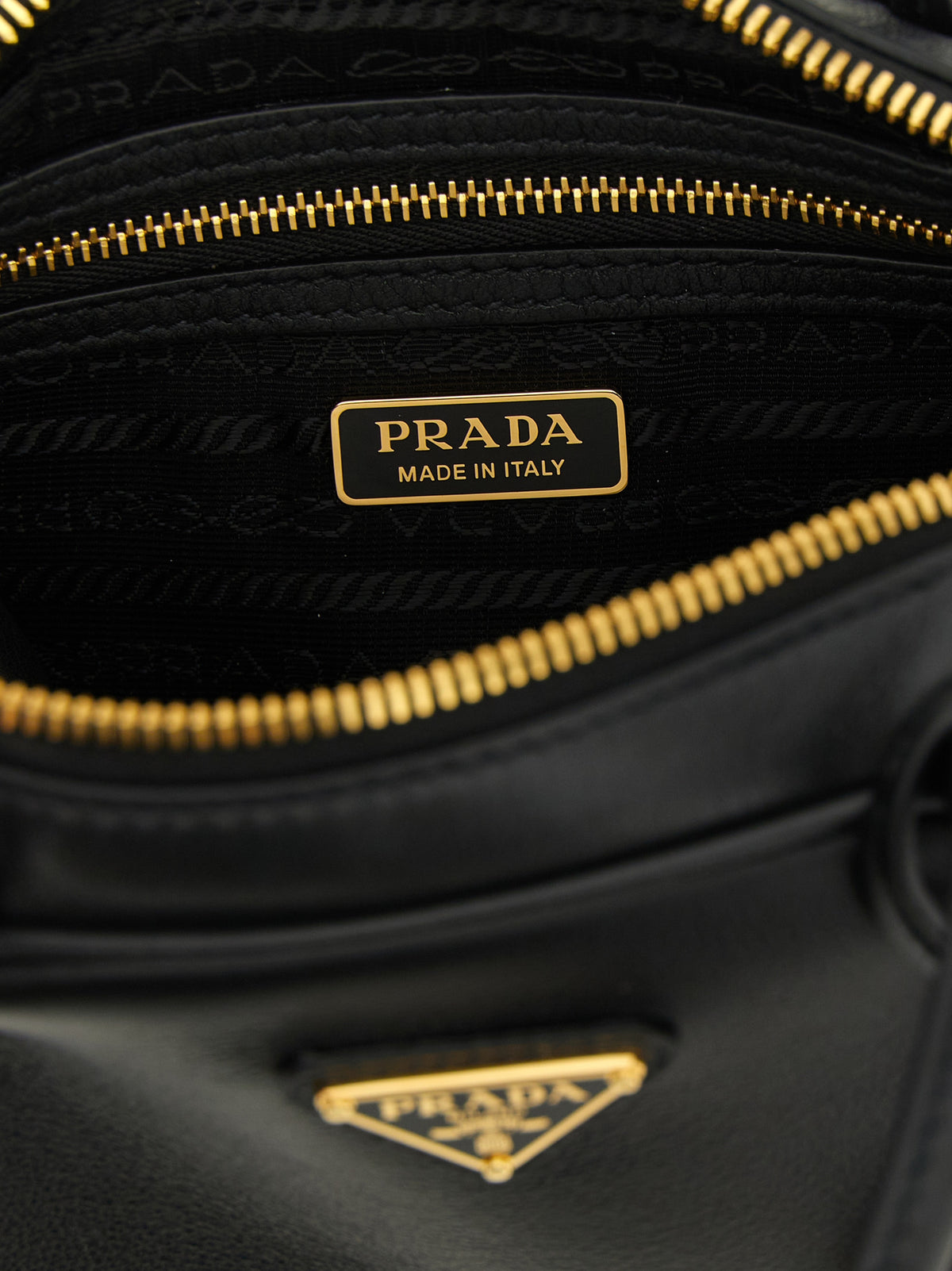 Prada Black Calfskin Handbag