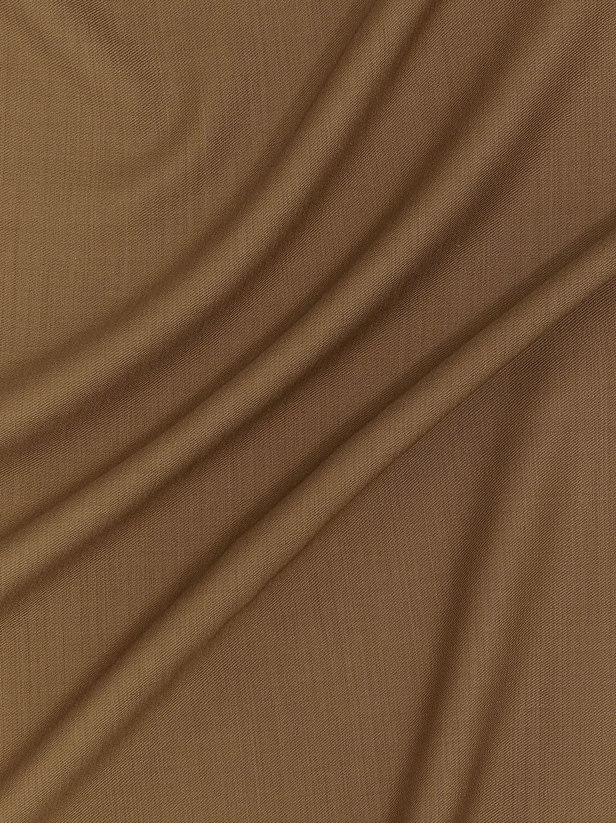 TOTEME Brown Virgin Wool Foulard