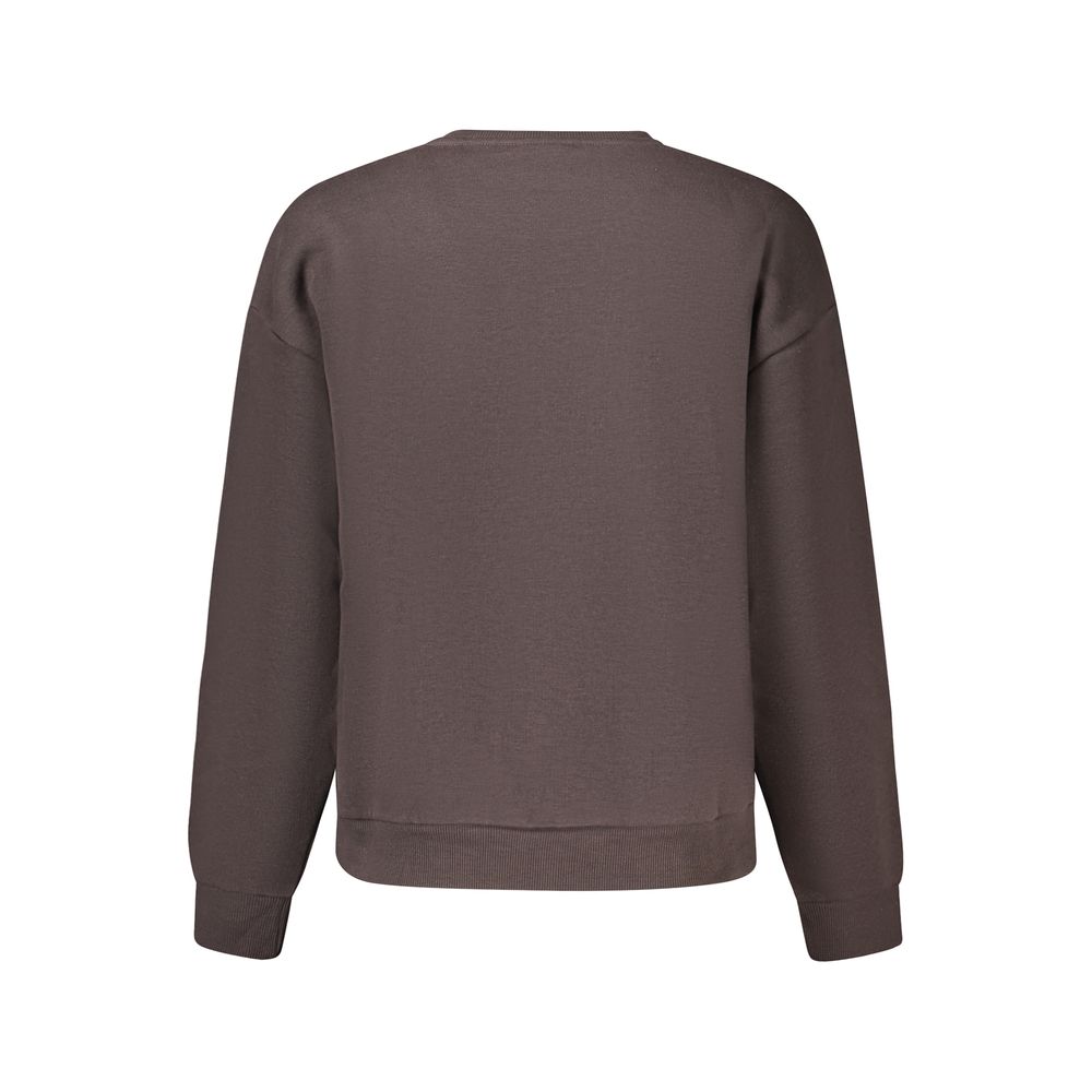 Norway 1963 Women's Crew Neck Cotton Sweatshirt - Brown