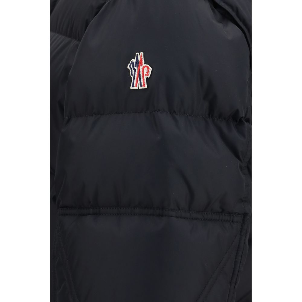 Moncler Grenoble Men's Goose Down Nylon & Goose-Down Hooded Puffer Jacket - Black