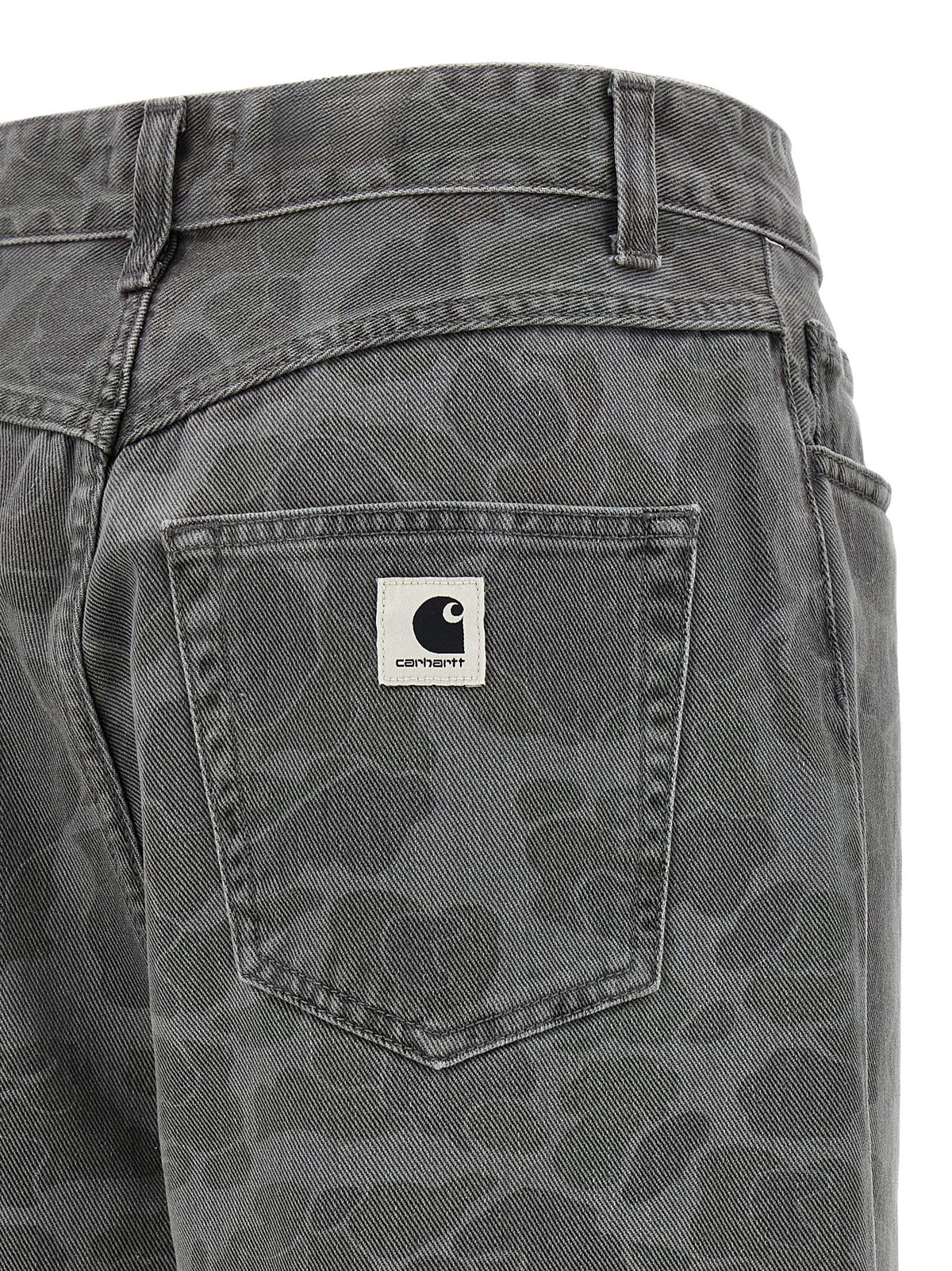 Carhartt Wip Gray Organic Cotton Tapered Jeans