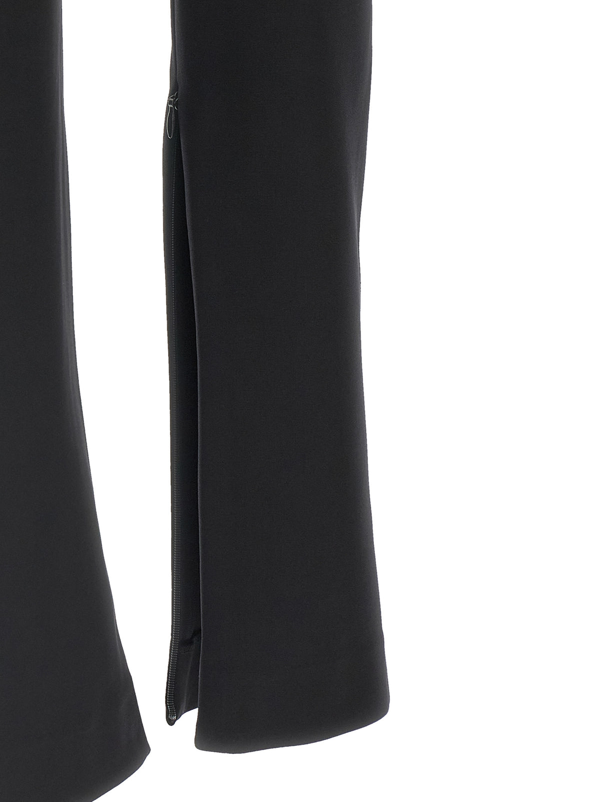 The Andamane Black Viscose Leggings