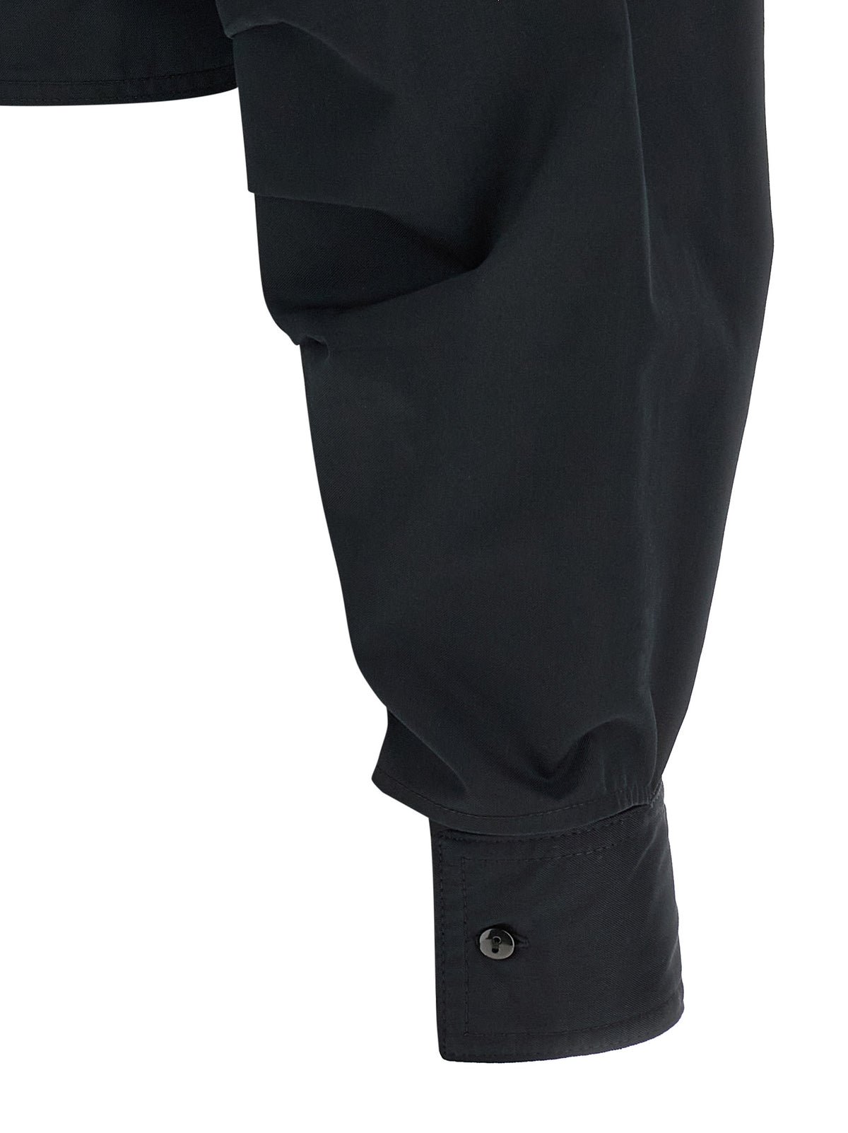 Elisabetta Franchi Black Cotton Blouse