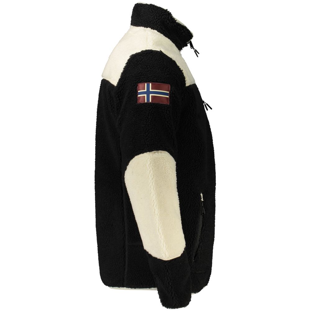 Napapijri Men's Polyamide Jacket - Black White