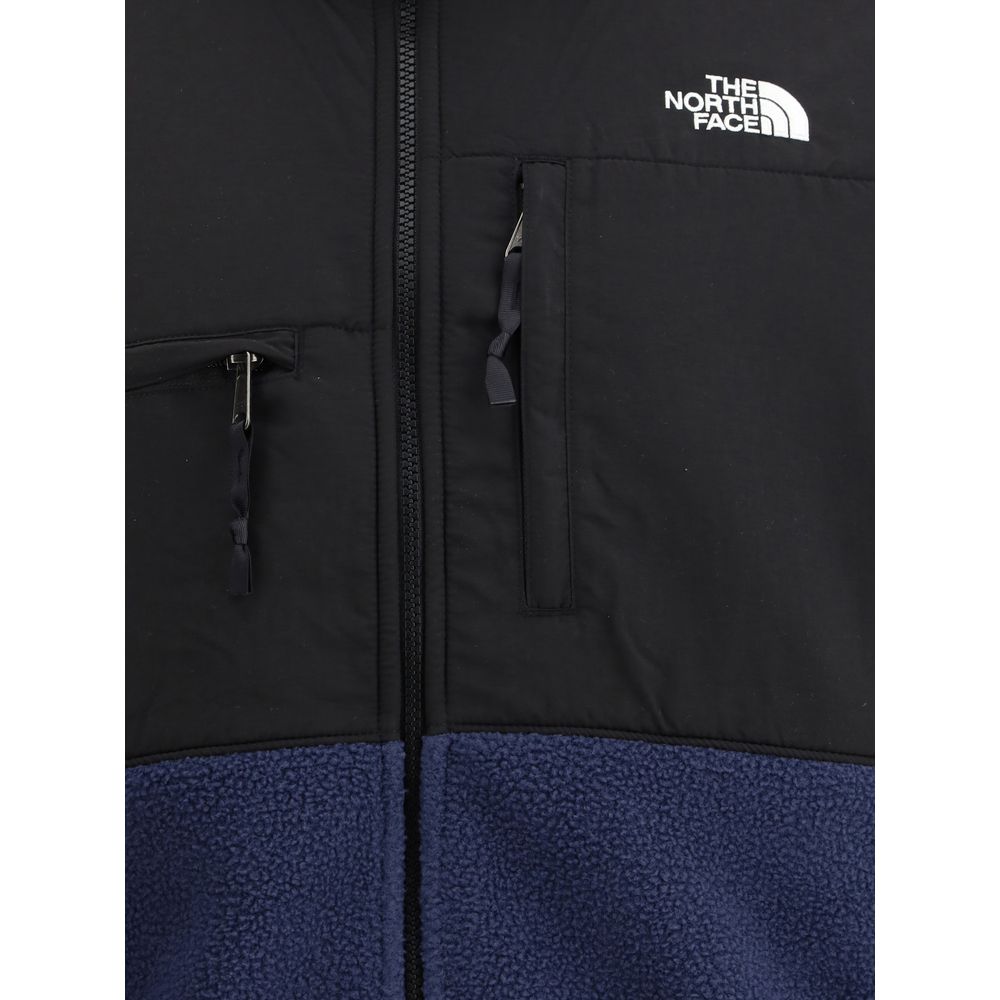 The North Face Men's Fleeced Nylon & Polyester Overcoat - Blue