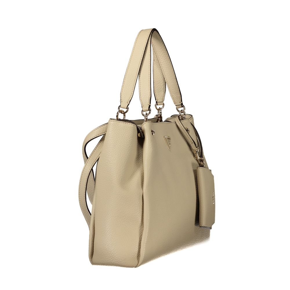 Guess Jeans Polyethylene Handbag - Beige