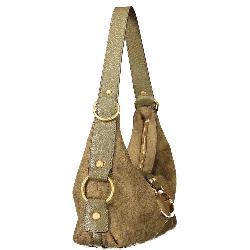 Guess Jeans Camden Polyethylene Handbag - Green