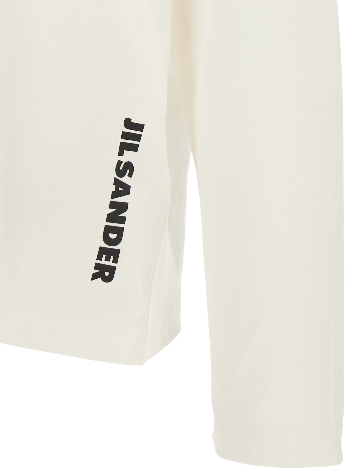 Jil Sander White Cotton T-Shirt