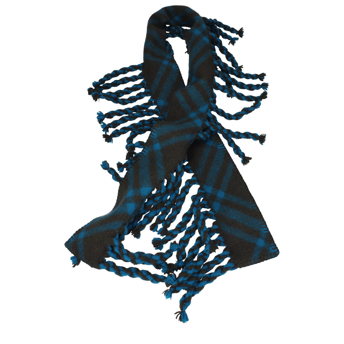 Burberry Blue Wool Foulard