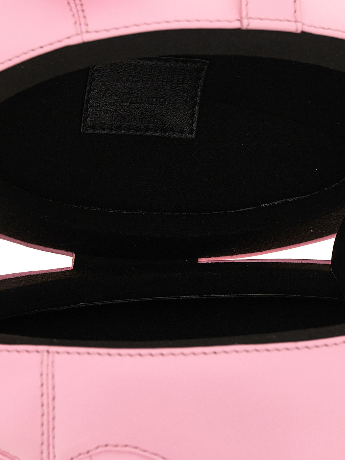 Moschino Multicolor Lambskin Clutch Bag