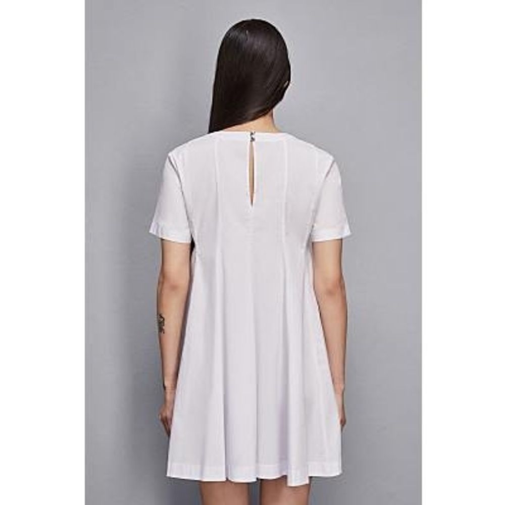Patrizia Pepe White Cotton Casual Dress