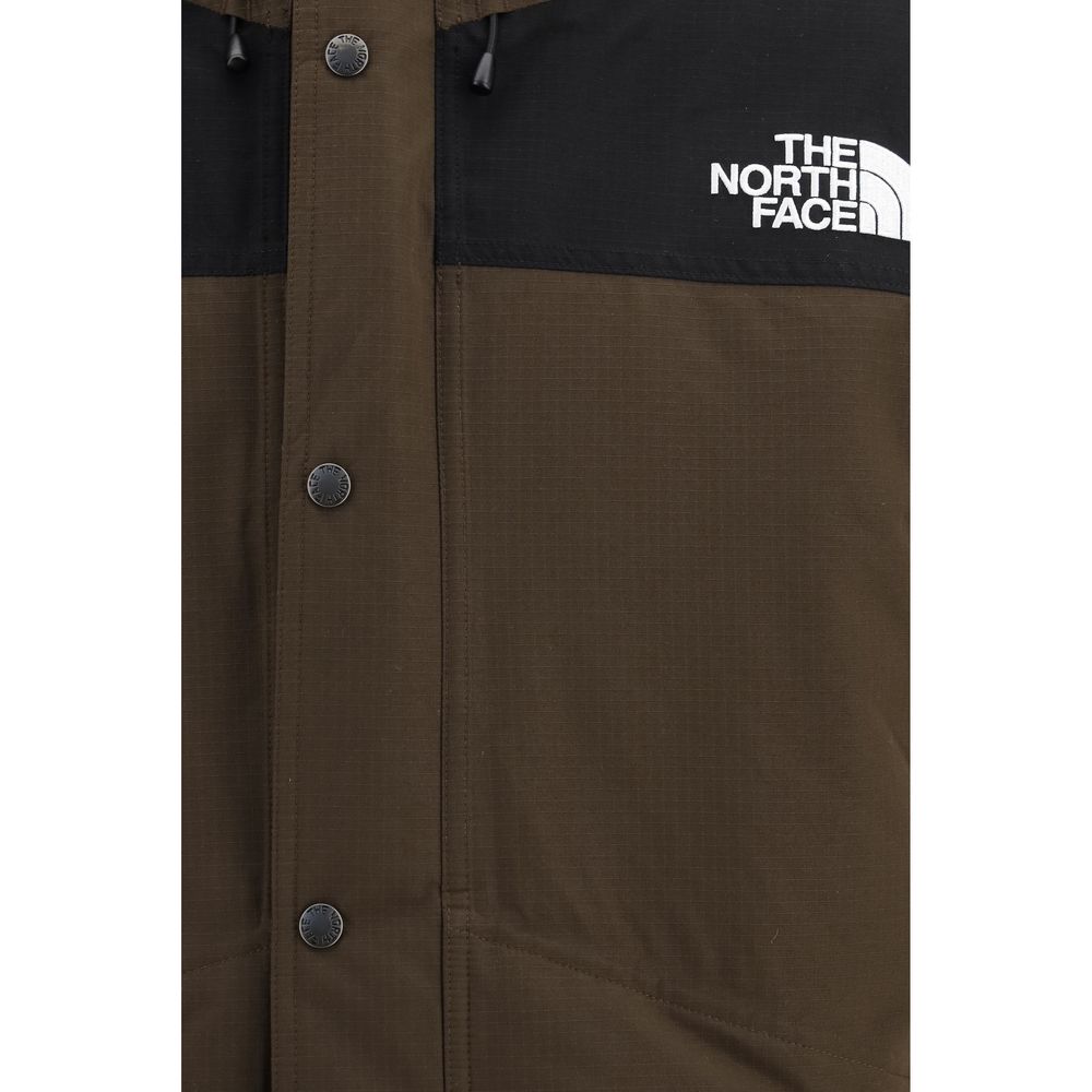 The North Face Men's Down Goose Waterproof Polyester & Goose-Down Hooded Parka - Brown