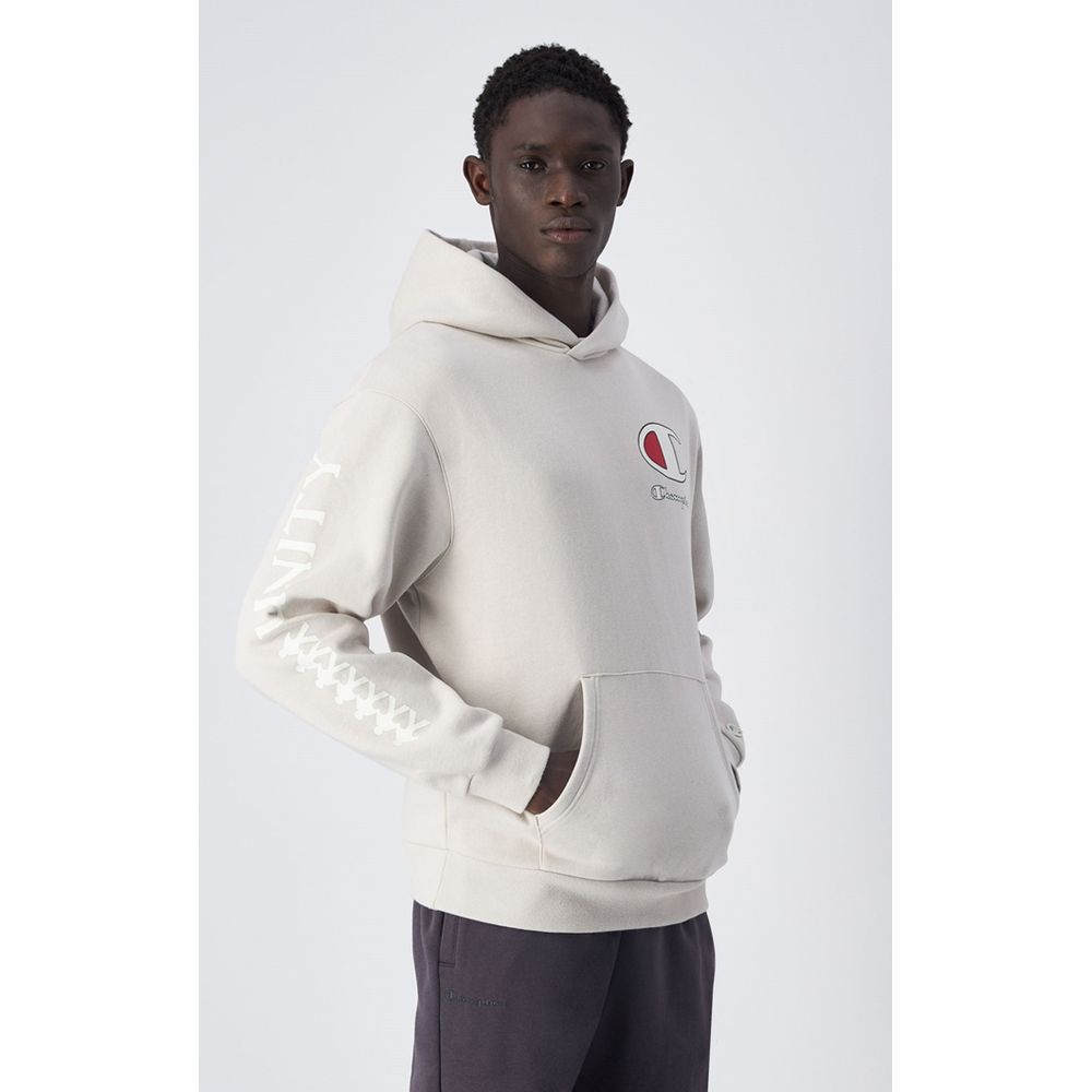 Champion Silver Cotton Sweatshirt
