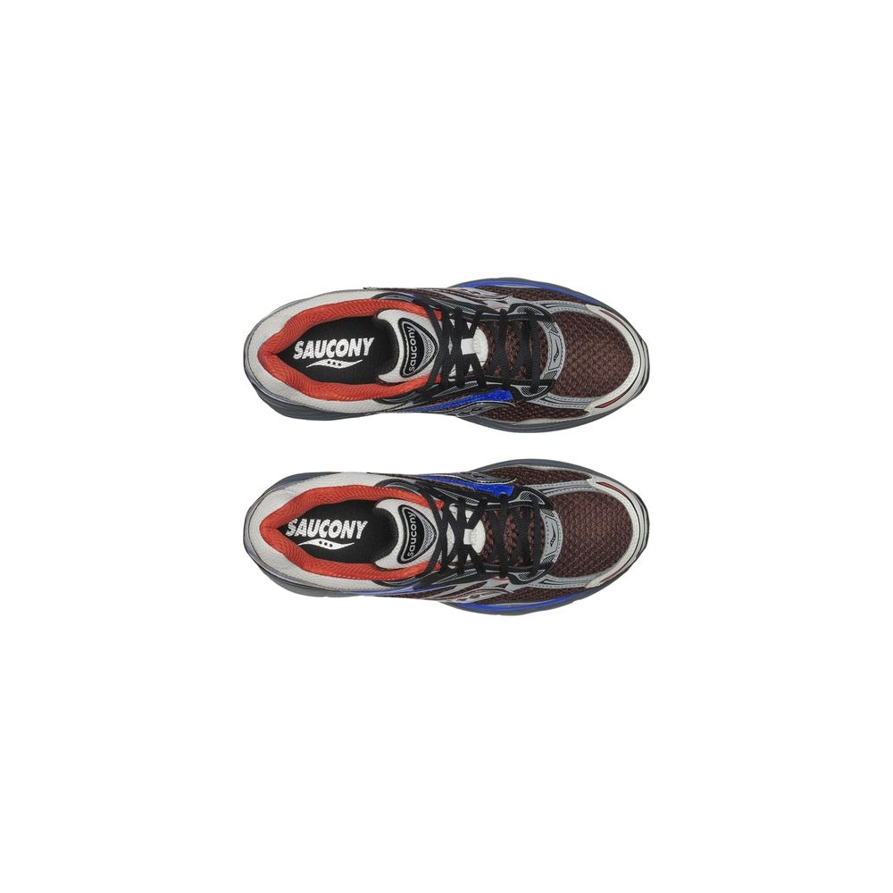 Athletic Sneakers by Saucony for women in mesh & rubber bicolour presents a sleek silhouette, perfectly capturing the athletic style essence of Women's Athletic Mesh & Rubber Sneakers with its sleek design and premium finish.