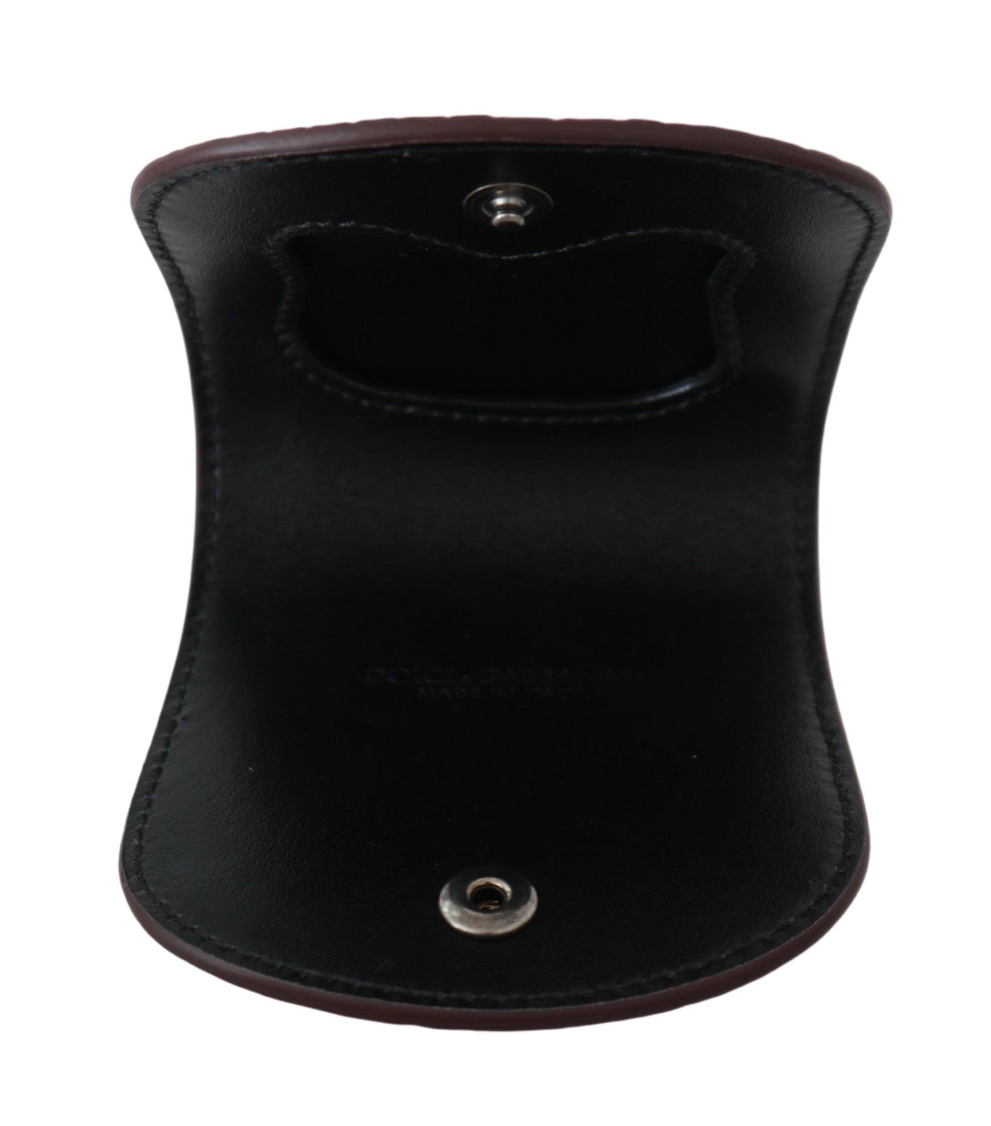 Small Toiletry Bag by Dolce & Gabbana for unisex in caiman leather brown features a distinguished Caiman Leather Small Toiletry Bag design with a secure snap & button, organized cardholder & coin-purse, and versatile for travel.