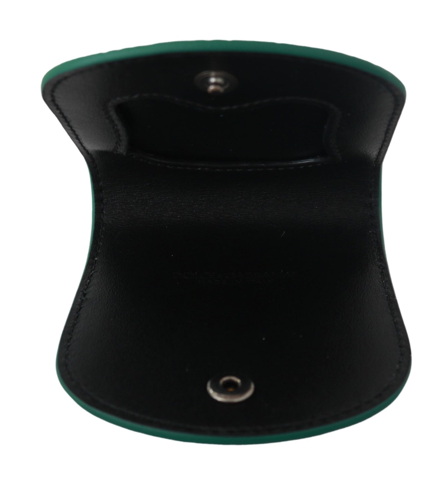 Small Toiletry Bag by Dolce & Gabbana for unisex in exotic skin leather green presents a distinguished silhouette, showcasing the Exotic Skin Leather Small Toiletry Bag with a secure snap & button, ample cardholder & coin-purse, and versatile .