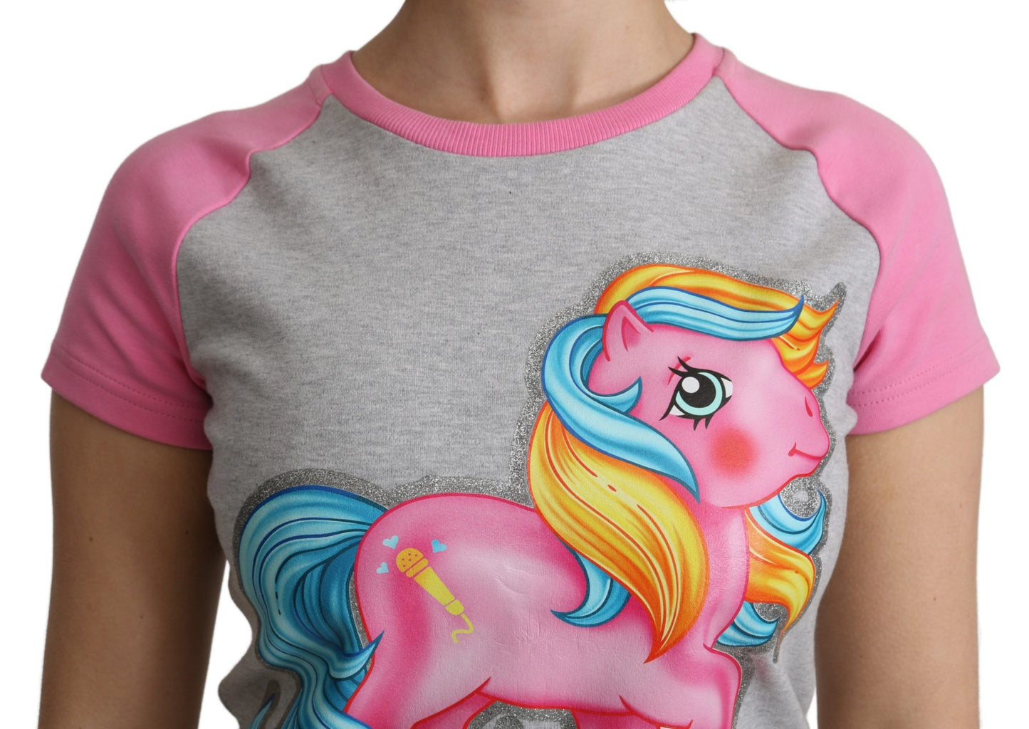 Grey and pink Cotton T-shirt My Little Pony Top