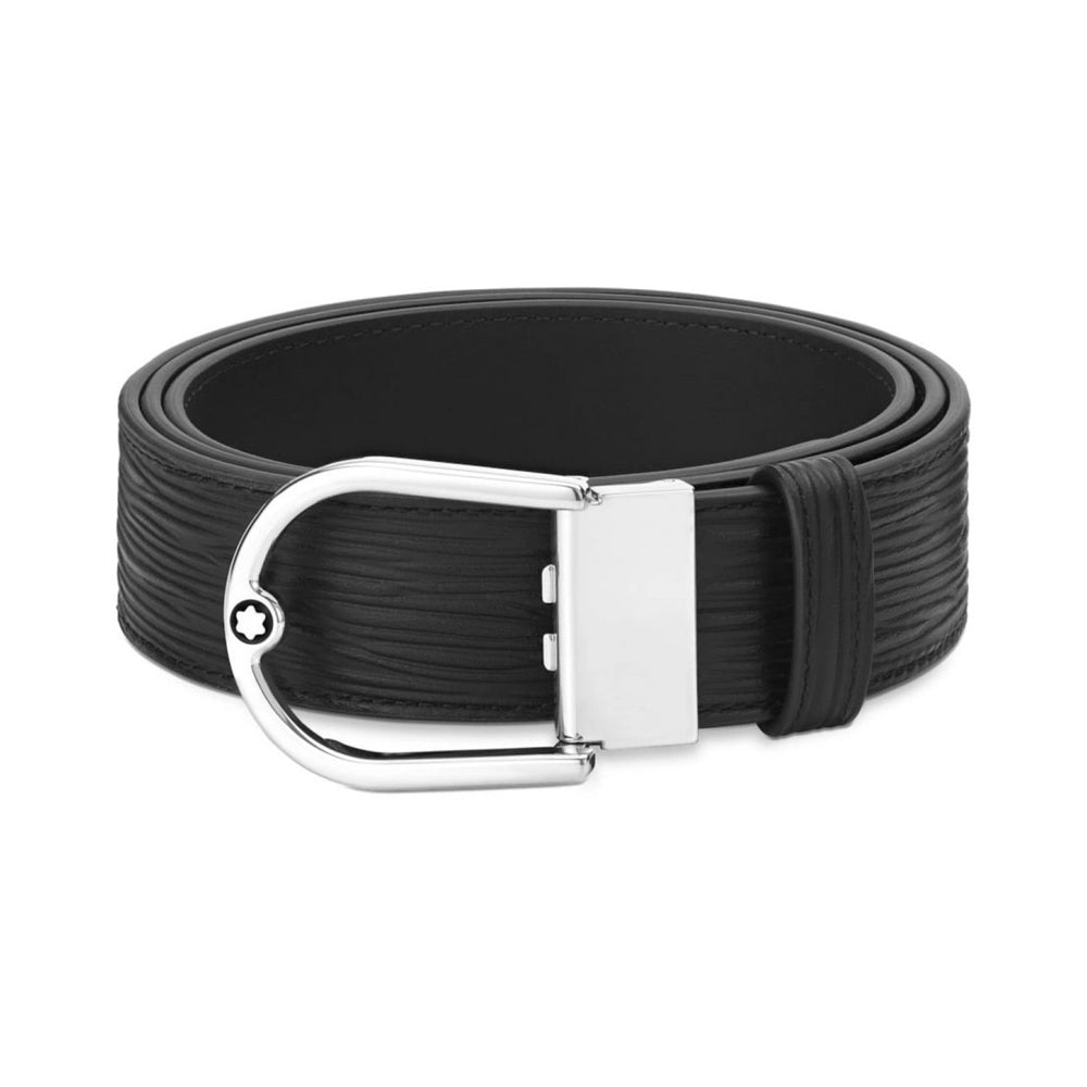 Montblanc Horseshoe Reversible Belt Mens 198634